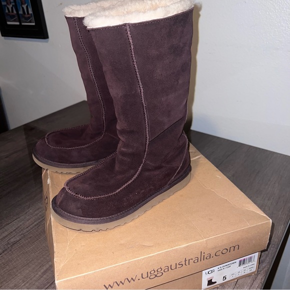 Ugg Dark Brown Boots - Picture 10 of 13